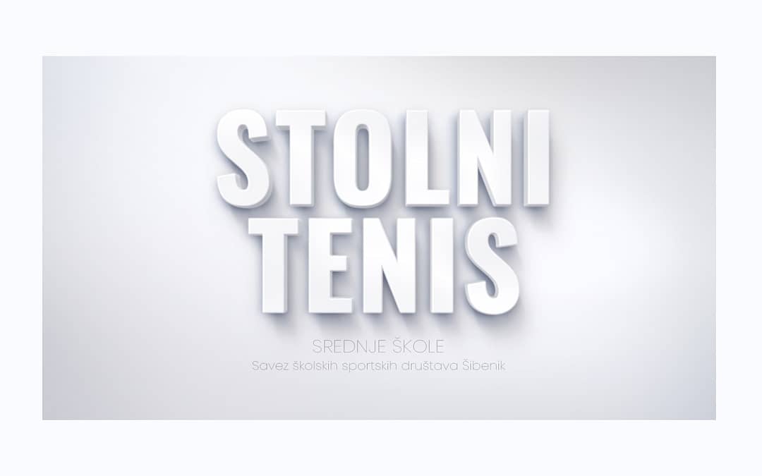 Stolni tenis, naslovna slika SŠSD ŠKŽ za srednje škole.